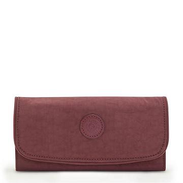 Kipling Money Land Snap Portefeuille Bordeaux | BE 1793NW